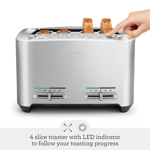 Breville BTA840XL Die Cast 4 Slice Toaster - John Pierce Auto Care