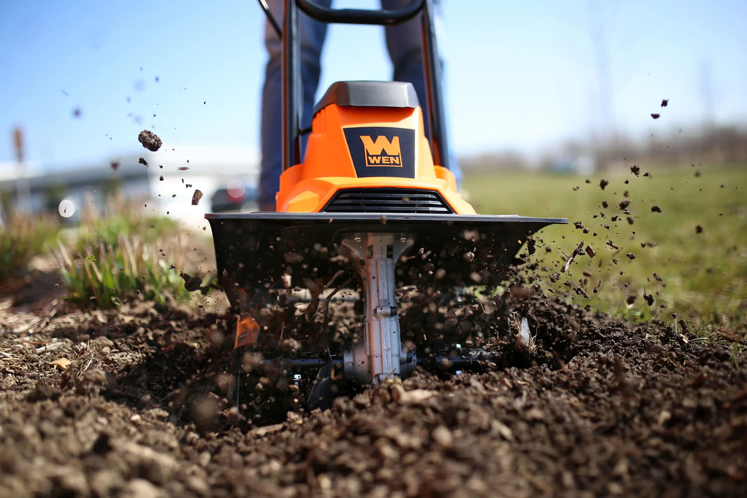 WEN 10-Amp 14-inch Electric Tiller - John Pierce Auto Care