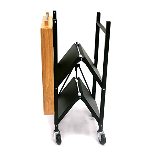 Origami Foldable Kitchen Island Black - John Pierce Auto Care