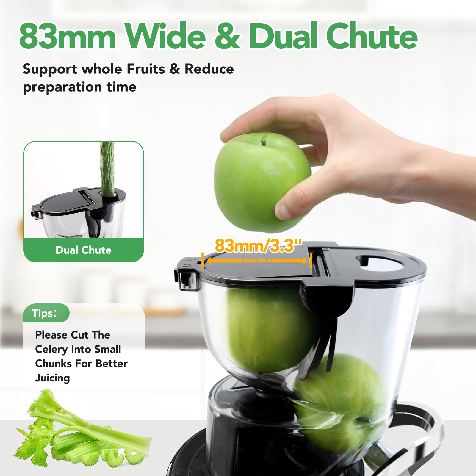Aeitto Portable Masticating Juicer and Nutrient Extractor - John Pierce Auto Care