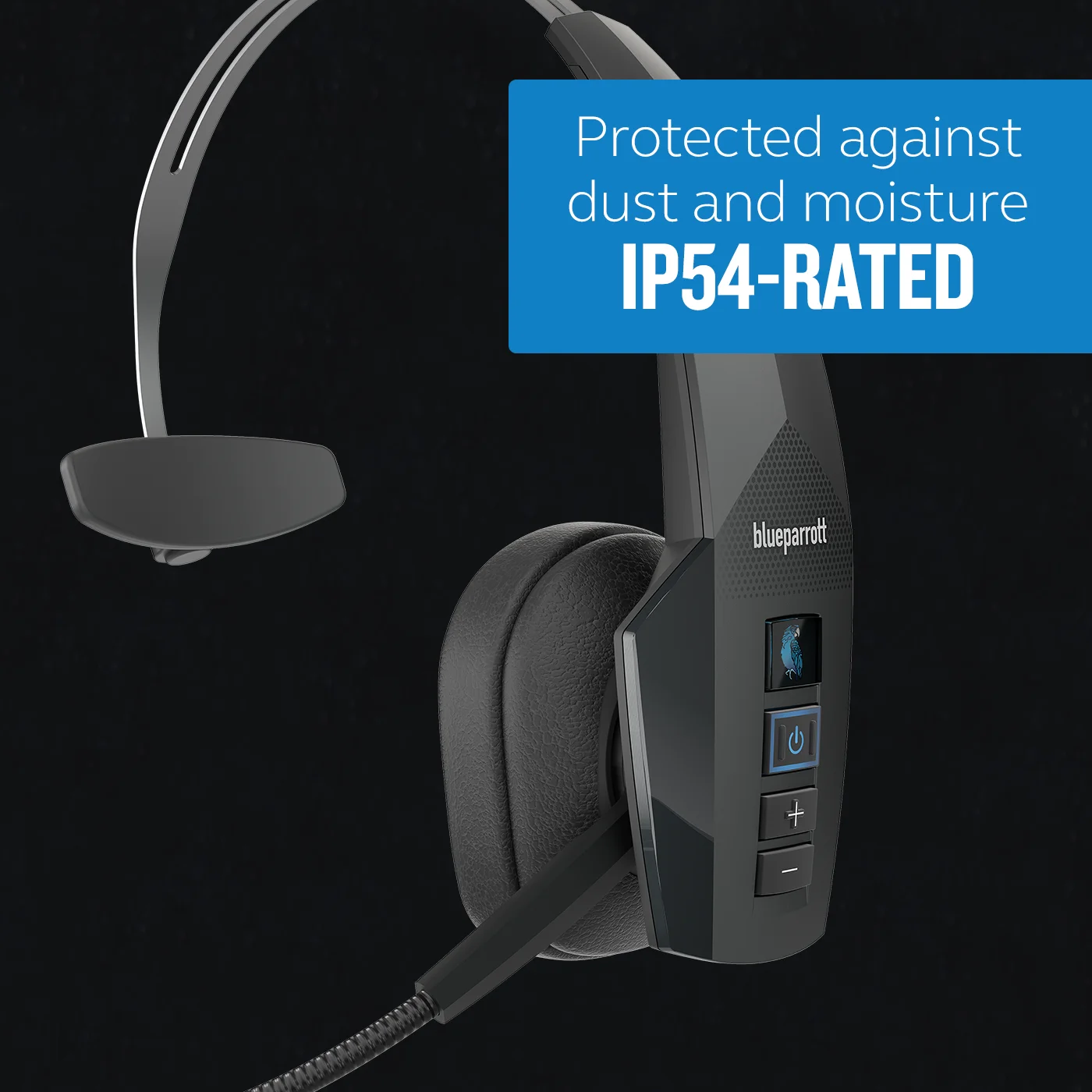 BlueParrott B350-XT Wireless Headset / Music Headphones Black - John Pierce Auto Care