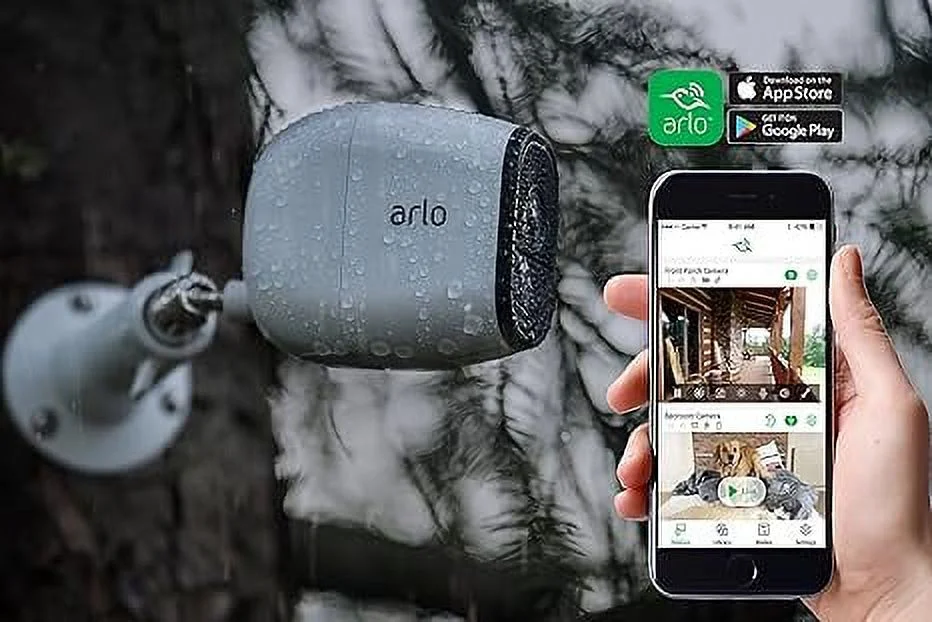 Open Box arlo PRO Wireless Home Security Camera System HD Video VMS4530-100NAR - WHITE - John Pierce Auto Care