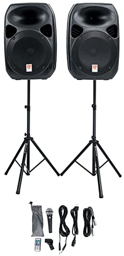 Rockville RPG122K Powered Speakers Bluetooth - John Pierce Auto Care