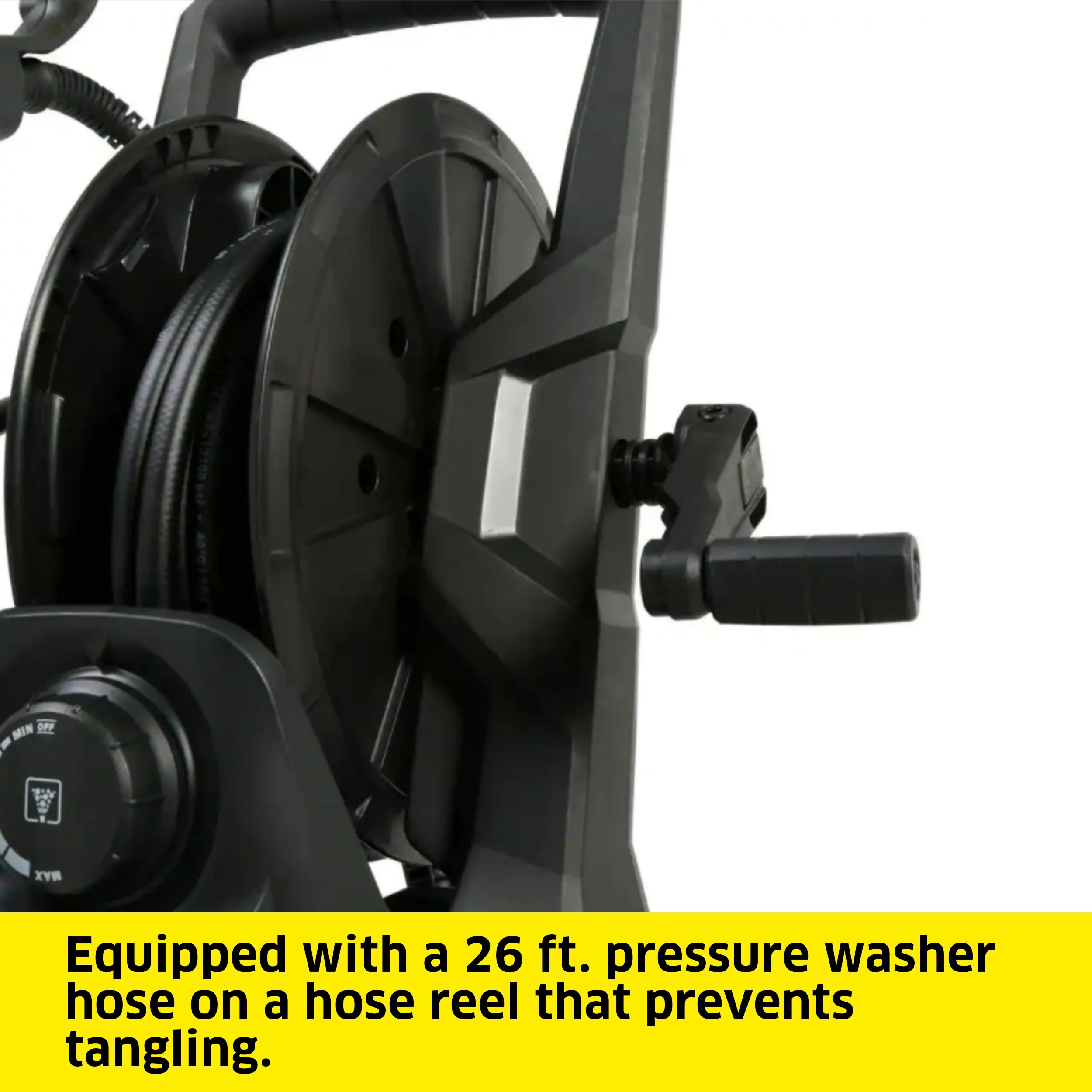 Karcher K5 Premium Pressure Washer with Hose Reel, 2000 PSI, 1.45 GPM - John Pierce Auto Care
