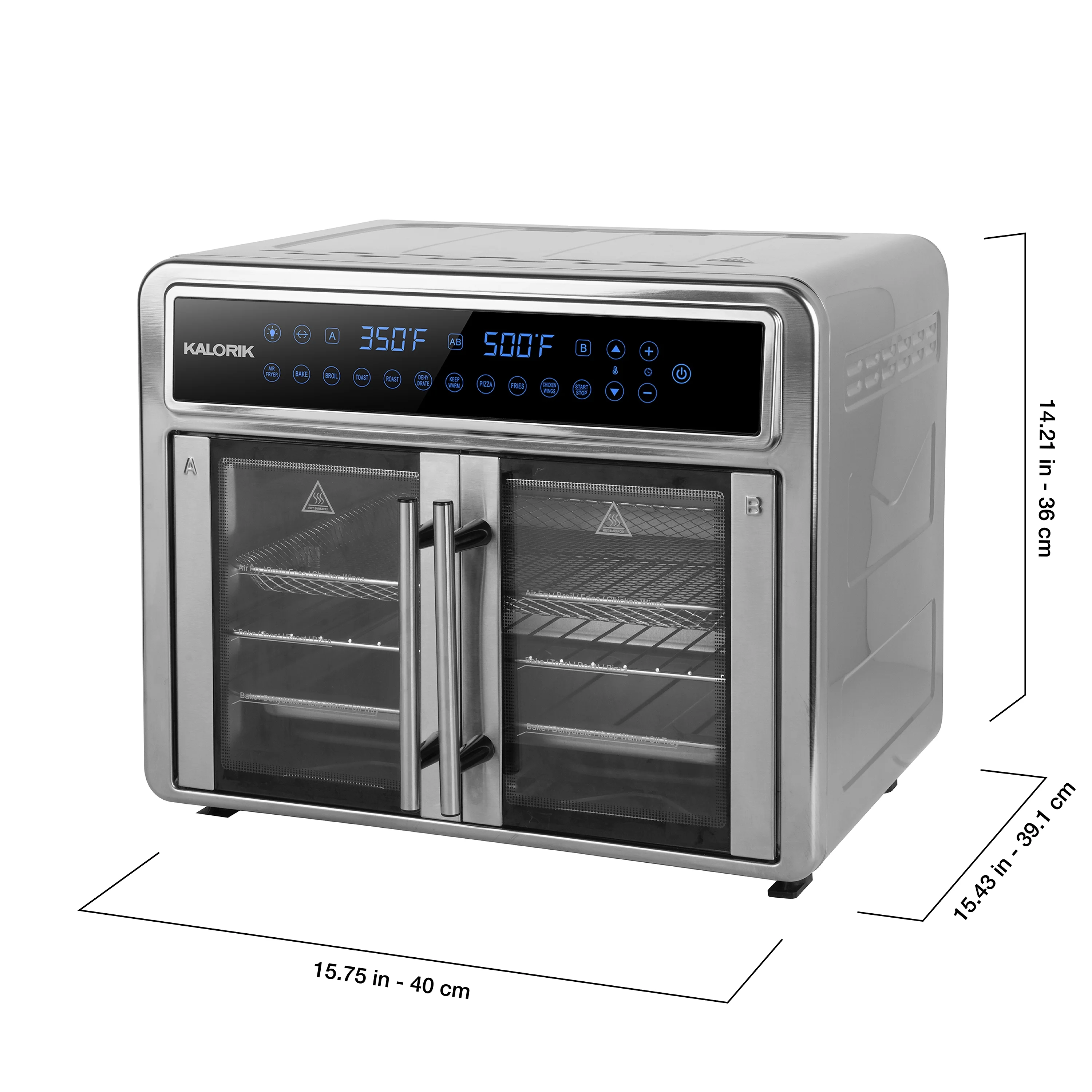 Kalorik MAXX® 26 Quart Flex Trio Air Fryer Oven - John Pierce Auto Care