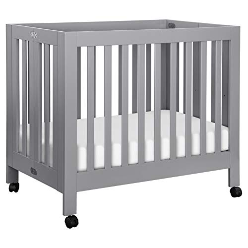 Babyletto Origami Mini Crib Grey - John Pierce Auto Care