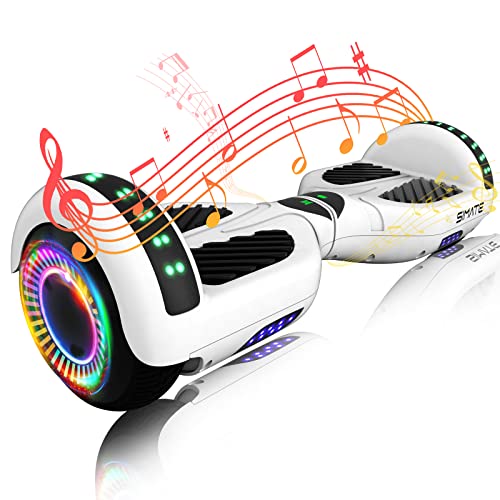 SIMATE Self-Balancing Hoverboard with Bluetooth and LED Lights - John Pierce Auto Care
