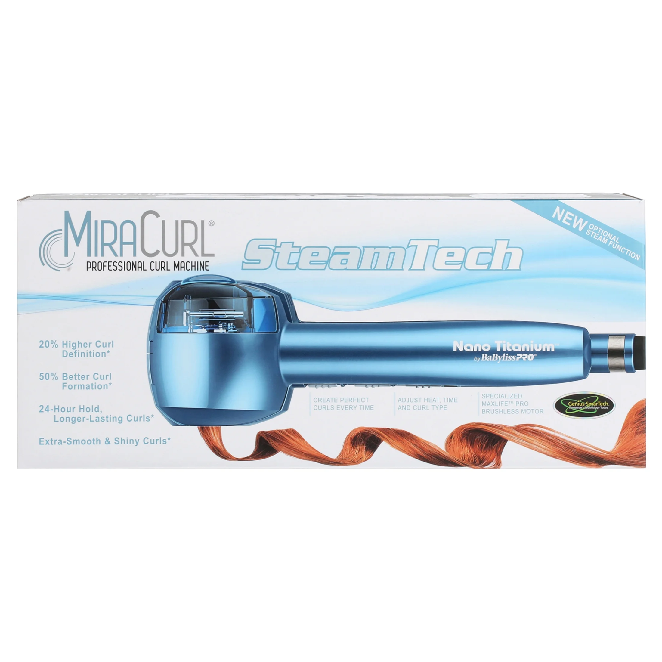 BaBylissPro Nano Titanium MiraCurl Curling Iron - John Pierce Auto Care