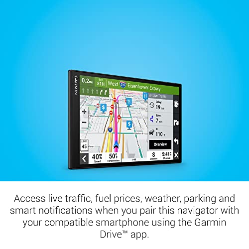 Garmin DriveSmart 8 inch Navigator High resolution - John Pierce Auto Care
