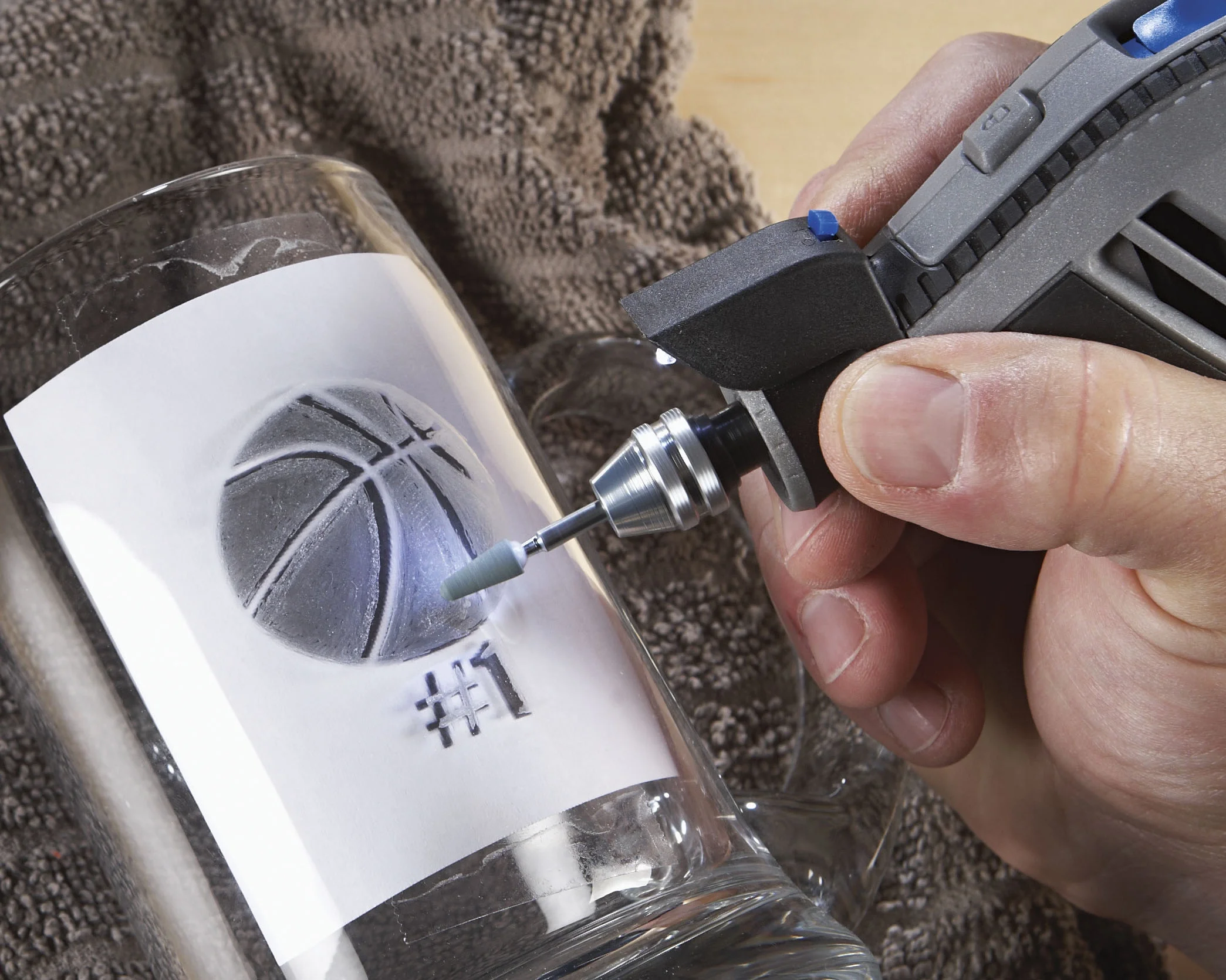 Dremel 4300-9/64 Corded Variable Speed Rotary Tool Kit with Flex Shaft and Hard Storage Case, High Power & Performance, Variable Speed - Engraver, Etcher, Sander, and Polisher - John Pierce Auto Care