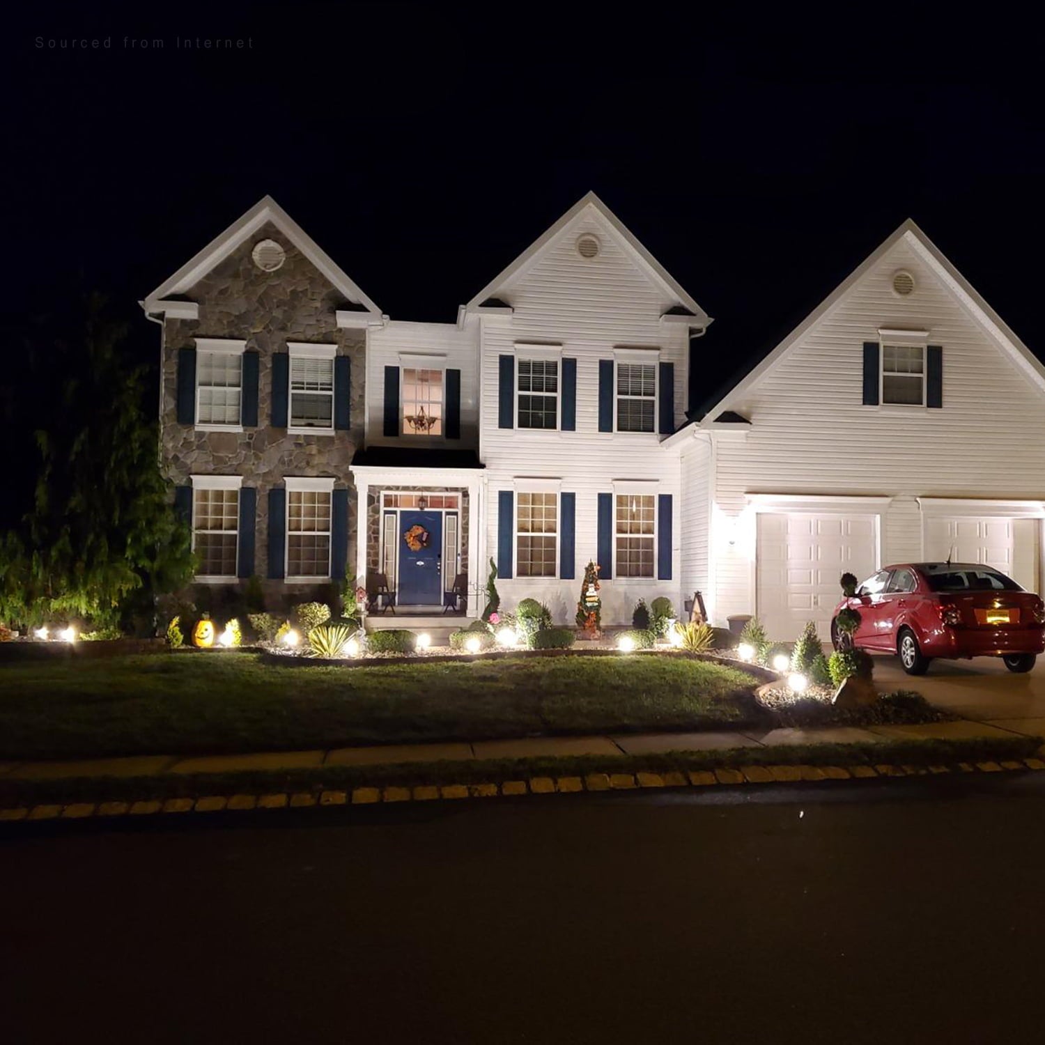 LEONLITE 12-Pack Low-Voltage Waterproof LED Landscape Lights - John Pierce Auto Care