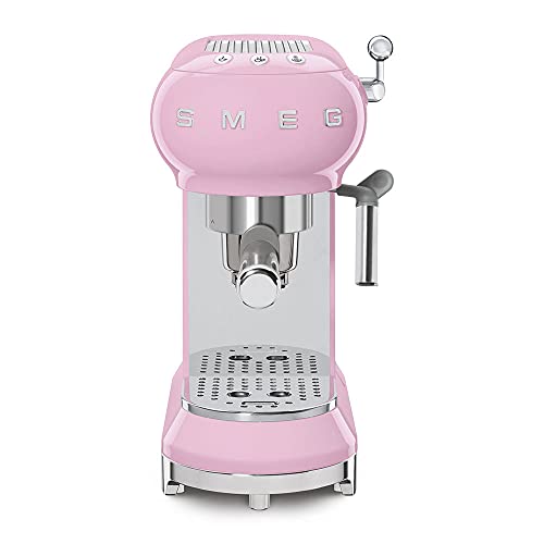 Smeg ECF01PKUS Espresso Machine Pink - John Pierce Auto Care