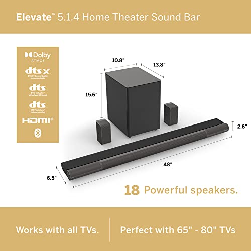 VIZIO Surround Subwoofer Bluetooth P514a H6 - John Pierce Auto Care