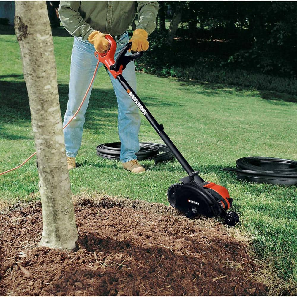 BLACK+DECKER 12-Amp Corded Electric 2-in-1 Lawn Edger and Trencher - John Pierce Auto Care