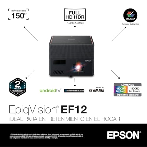 Epson EpiqVision EF12 Streaming Brightness - John Pierce Auto Care