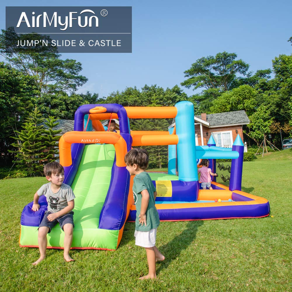 AirMyFun Inflatable Jumping Bouncer Outdoor Bounce House - John Pierce Auto Care