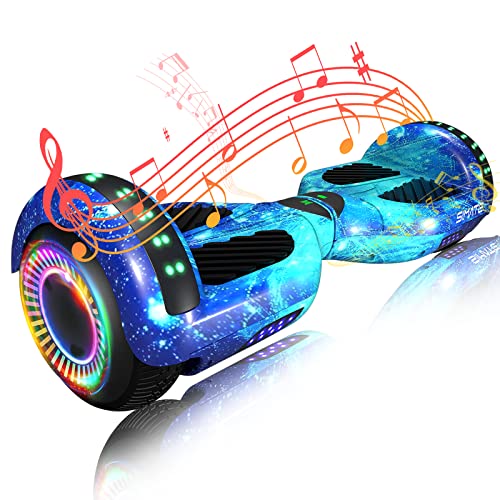 SIMATE Self-Balancing Hoverboard with Bluetooth and LED Lights - John Pierce Auto Care