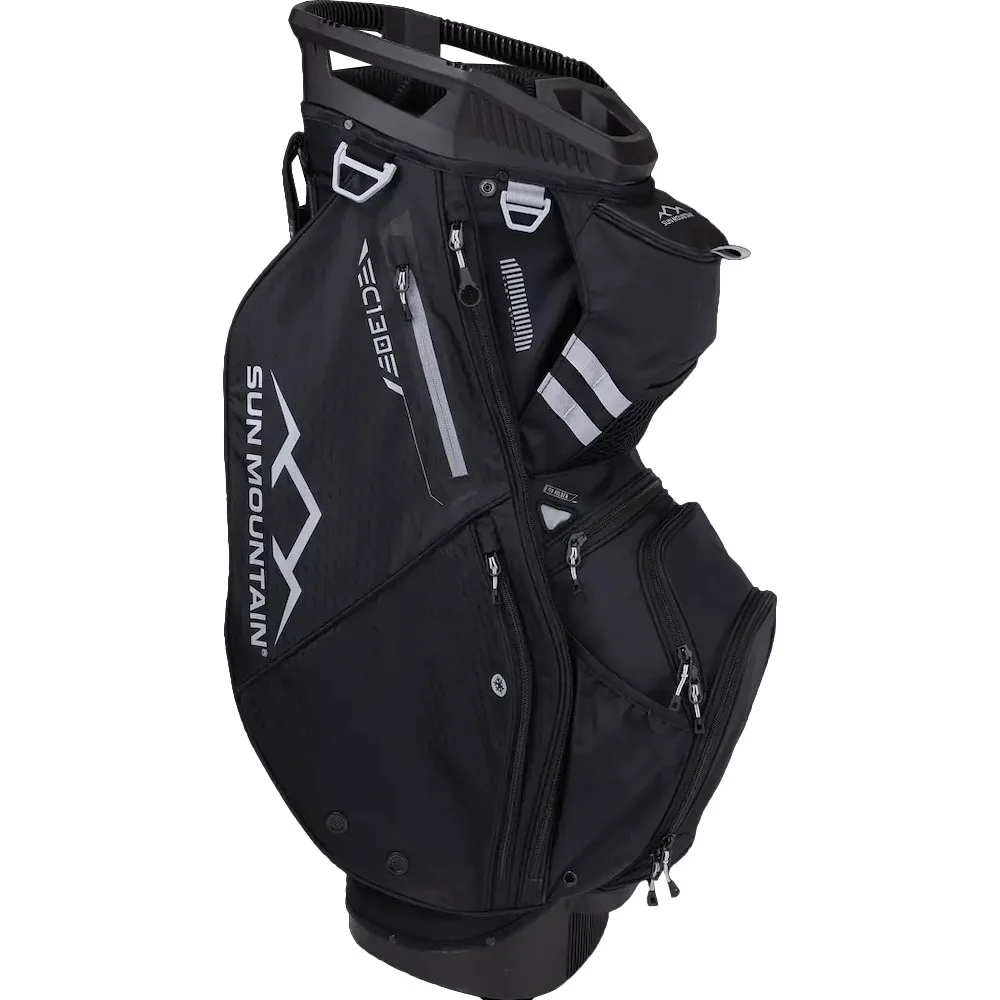 Sun Mountain Golf C-130 Cart Bag Black - John Pierce Auto Care
