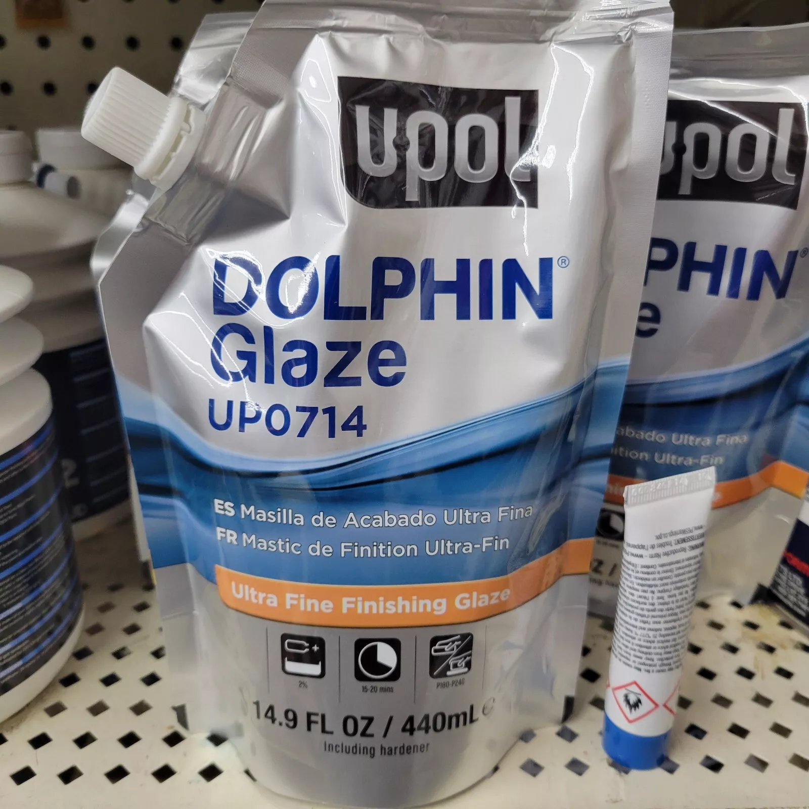 UPOL Dolphin Glaze UP0 714 Premium Self Leveling Finishing Glaze 14.9 OZ. Bag - John Pierce Auto Care