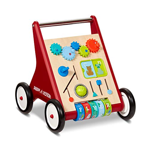 Radio Flyer Classic Wooden Walker Wagon for Toddlers - John Pierce Auto Care