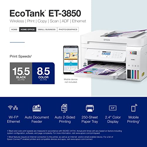 Epson EcoTank Supertank Wireless Printer - John Pierce Auto Care