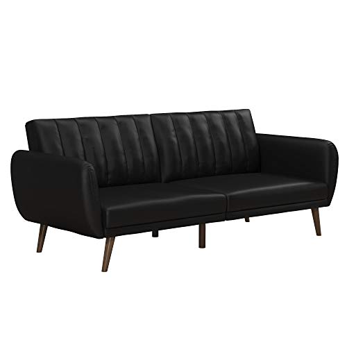 Novogratz Brittany Futon Convertible Leather - John Pierce Auto Care