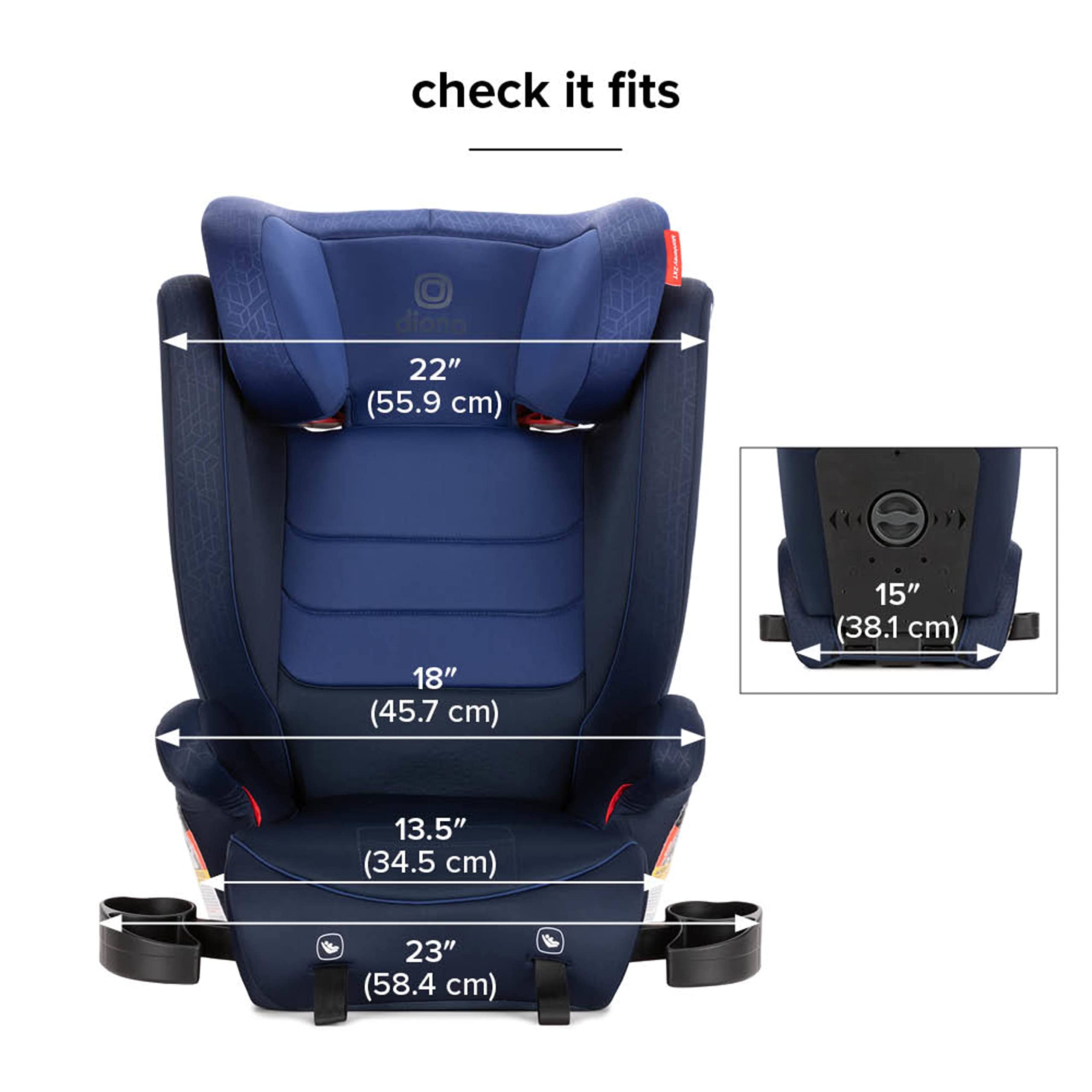 Diono Monterey 2XT Latch 2-in-1 High Back Booster Car Seat - John Pierce Auto Care
