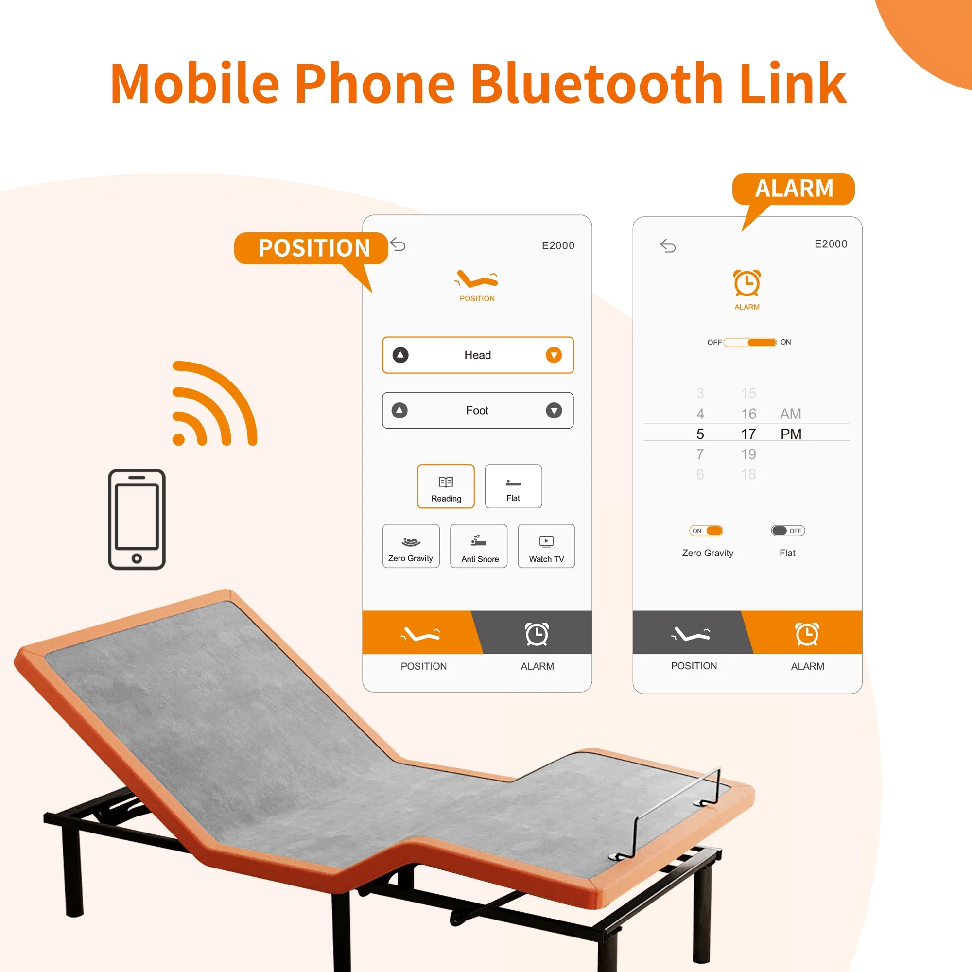 ESHINE Adjustable Bed Frame Twin XL + Memory Foam Hybrid 12 inch Mattress, with Mattress, Wireless Remote&Bluetooth App Control, 5 Minutes Installation, Head and Foot Incline - John Pierce Auto Care