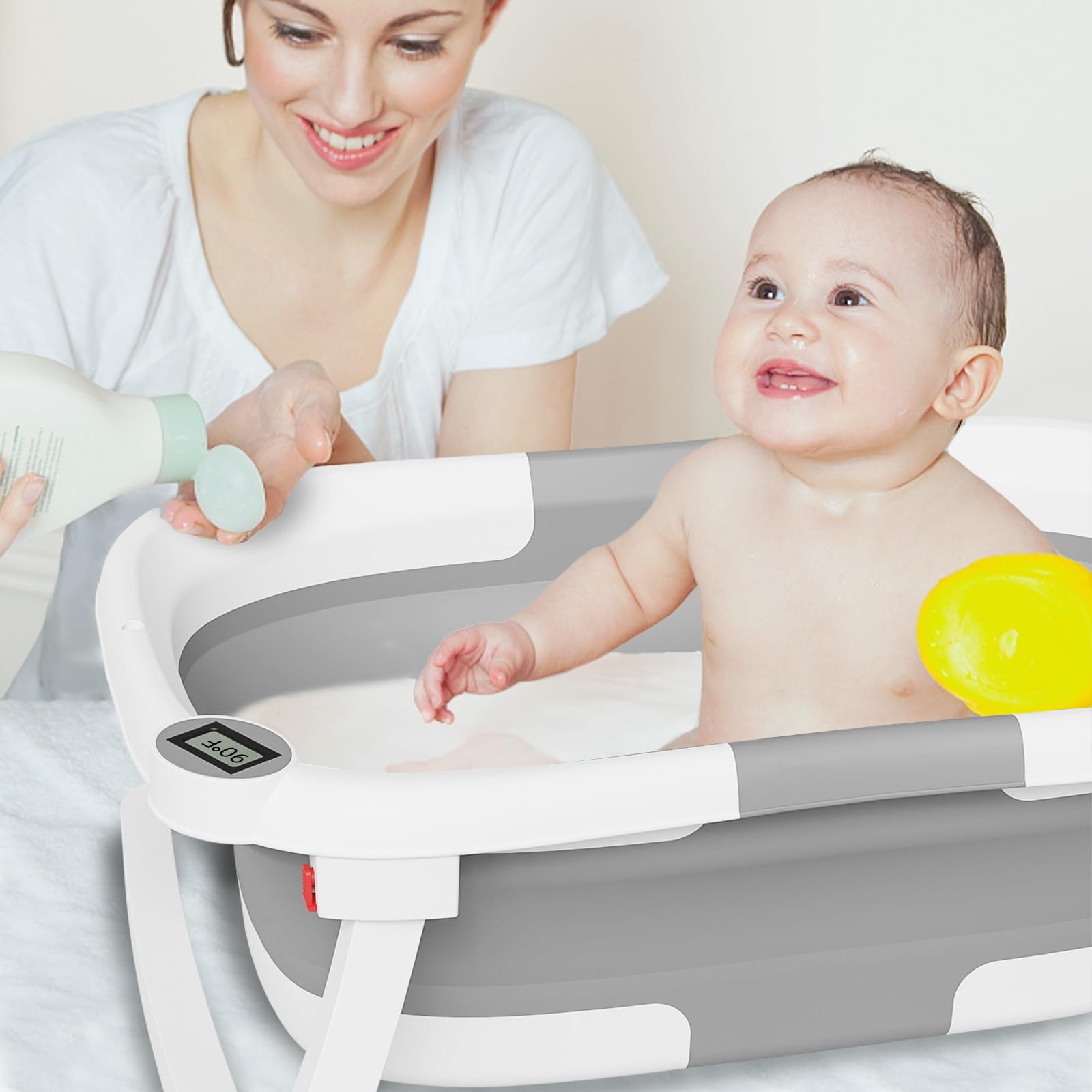 Collapsible Portable Bathtub for Infants and Toddlers - John Pierce Auto Care