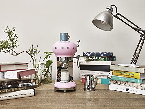 Smeg ECF01PKUS Espresso Machine Pink - John Pierce Auto Care