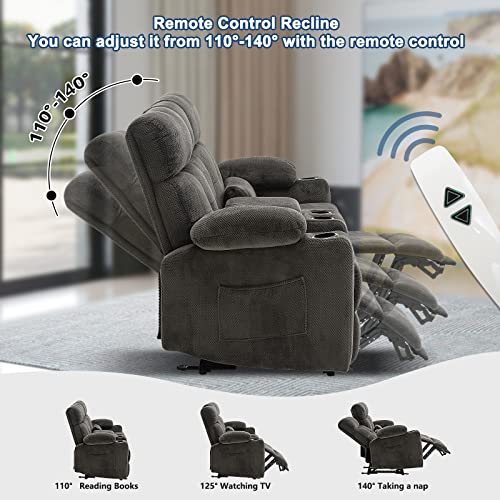 RIHEREFY 68-Inch RV Power Reclining Loveseat (Wall Hugger) - John Pierce Auto Care