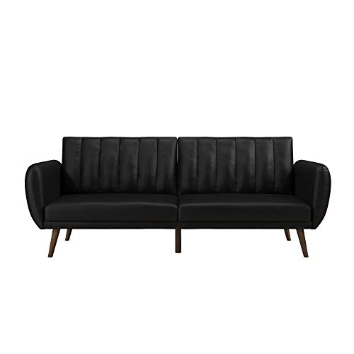 Novogratz Brittany Futon Convertible Leather - John Pierce Auto Care