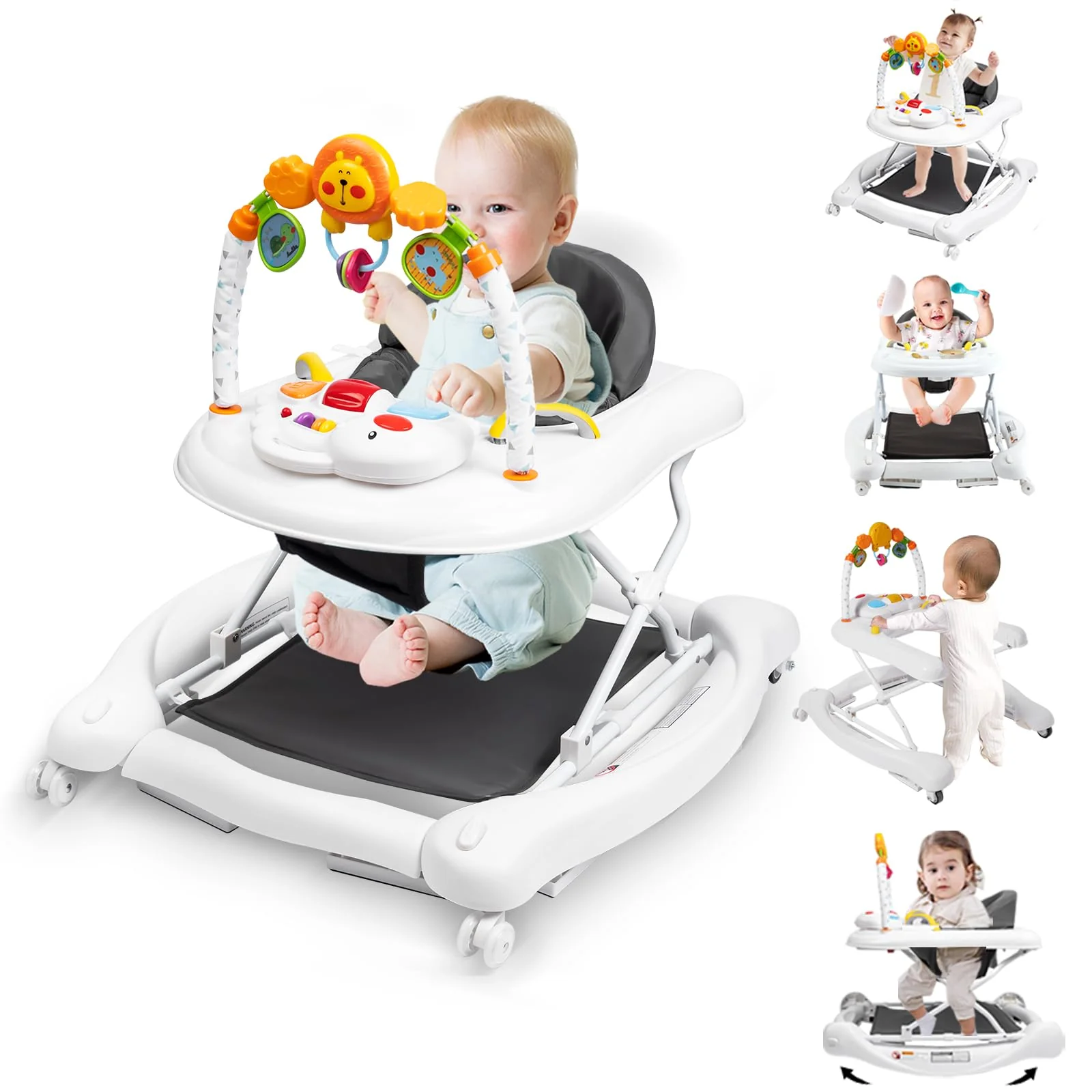 Boyro 5-in-1 Baby Walker for Infants - John Pierce Auto Care