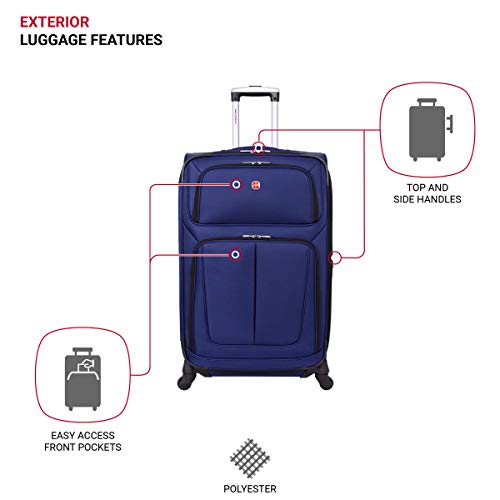 SwissGear Softside Expandable Luggage 3 Piece - John Pierce Auto Care