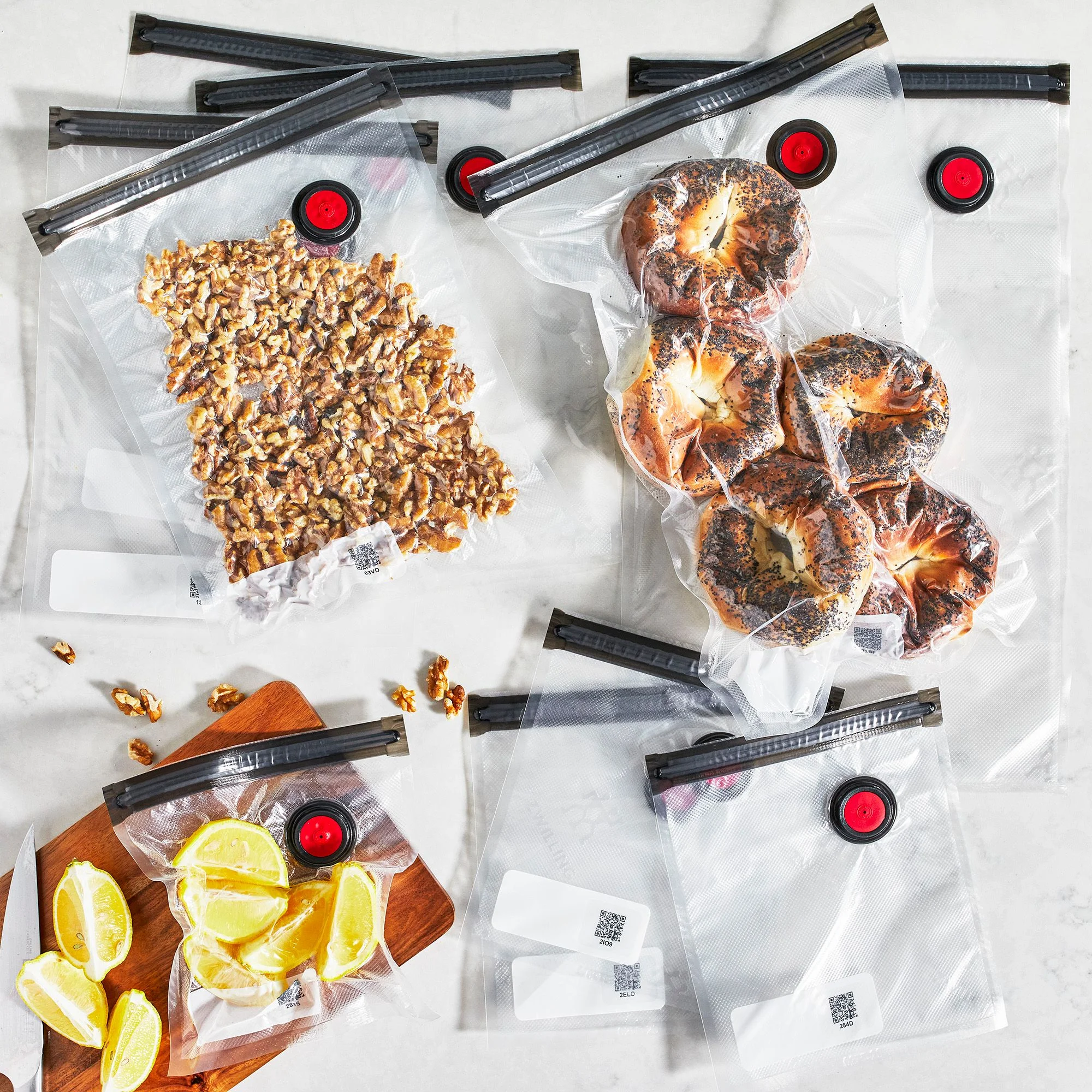 Zwilling Fresh & Save 32-pc Vacuum Sealer Machine Set, Sous Vide Bags, Meal prep, Airtight Food Storage Containers Glass - John Pierce Auto Care