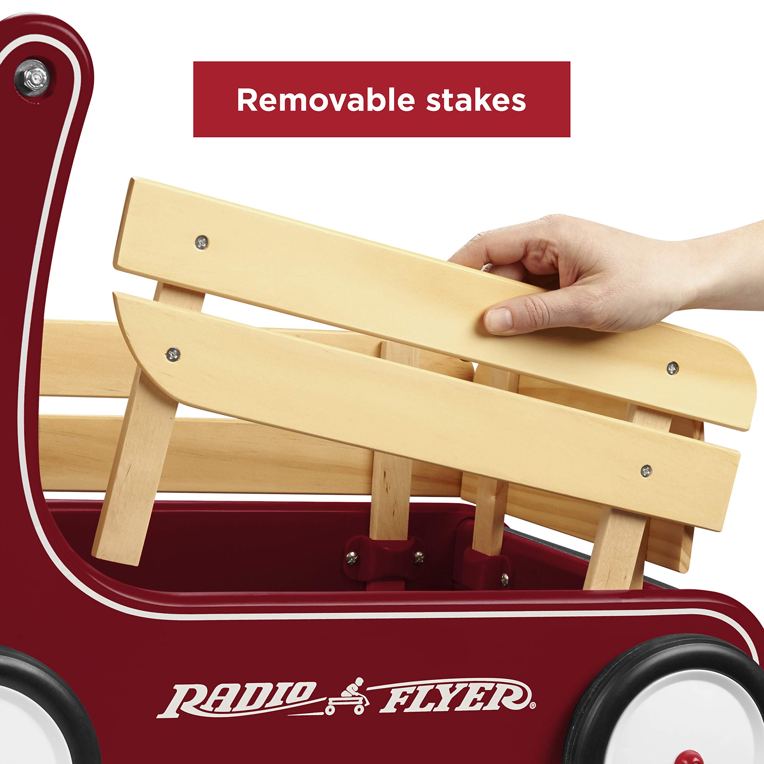 Radio Flyer Classic Wooden Walker Wagon for Toddlers - John Pierce Auto Care