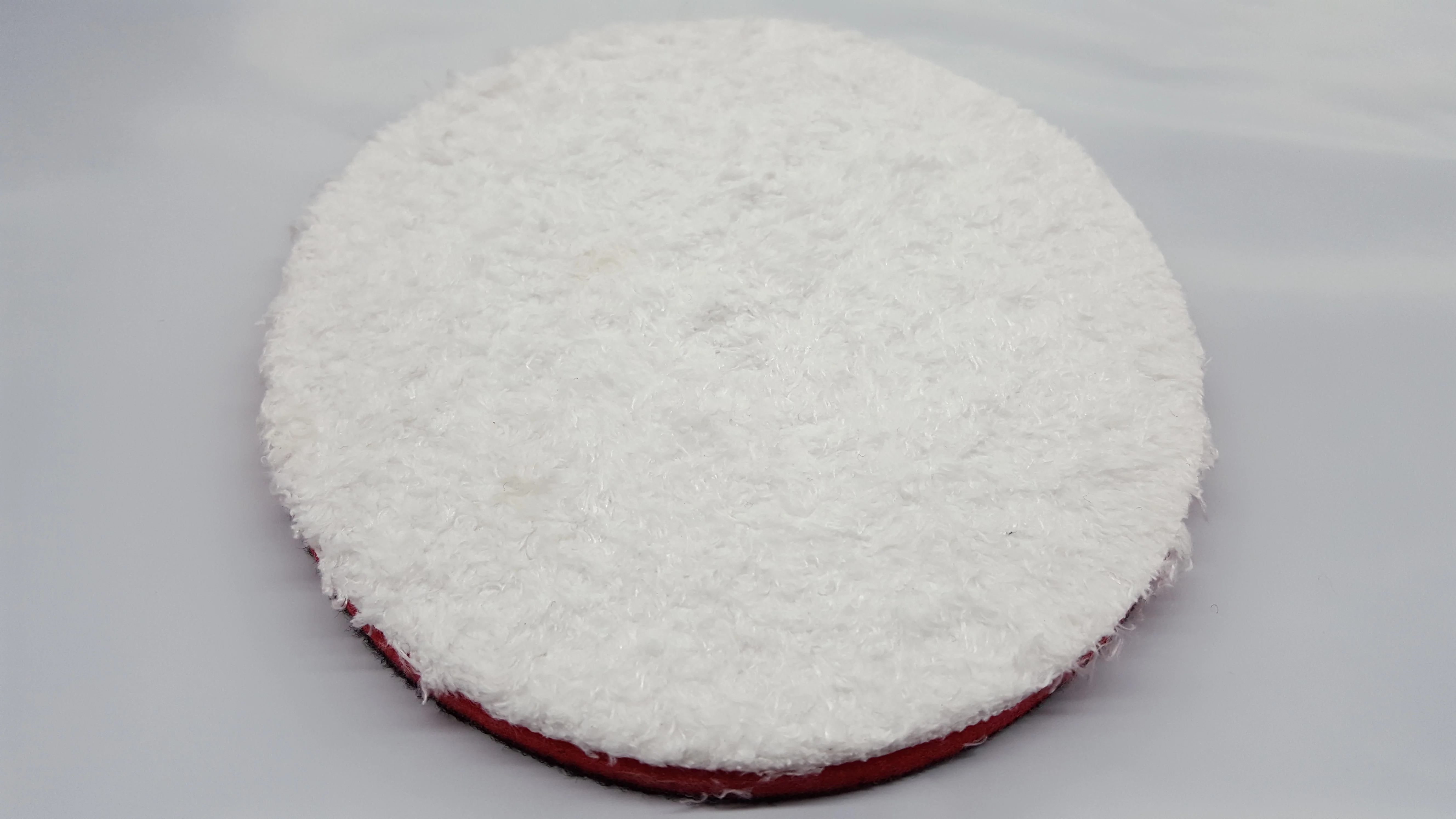 6'' Inch SM Arnold Red Microfiber Buffing / Cutting Pads 43206 - John Pierce Auto Care