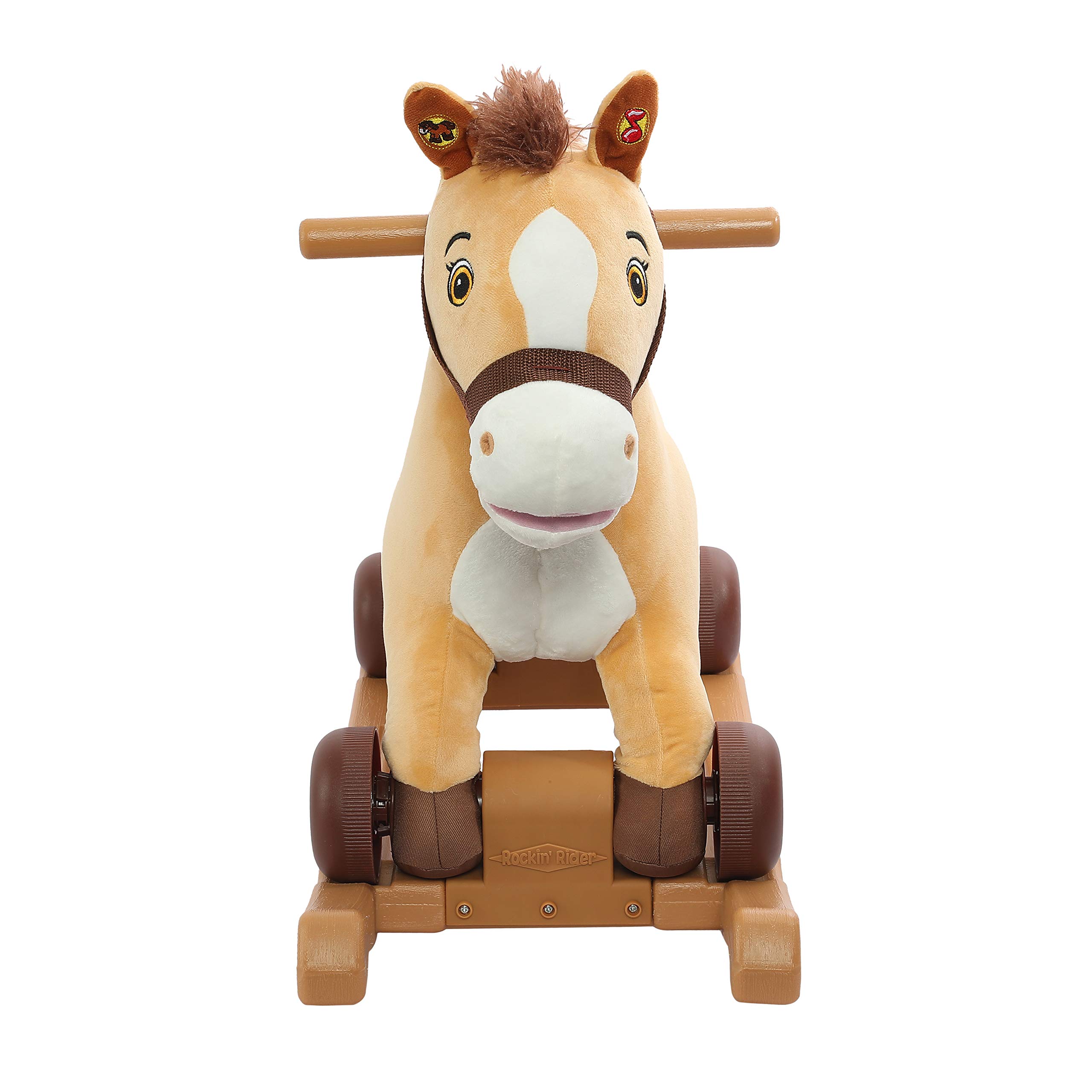 Rockin Rider Charger Plush Talking Pony Ride-On - John Pierce Auto Care