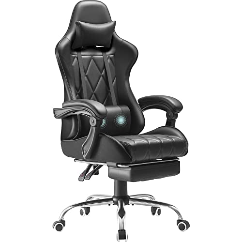 Homall Ergonomic High-Back Gaming Chair with Massage Lumbar Support - John Pierce Auto Care