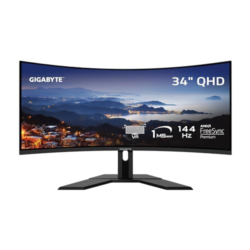 GIGABYTE G34WQC Ultra Wide Response FreeSync - John Pierce Auto Care