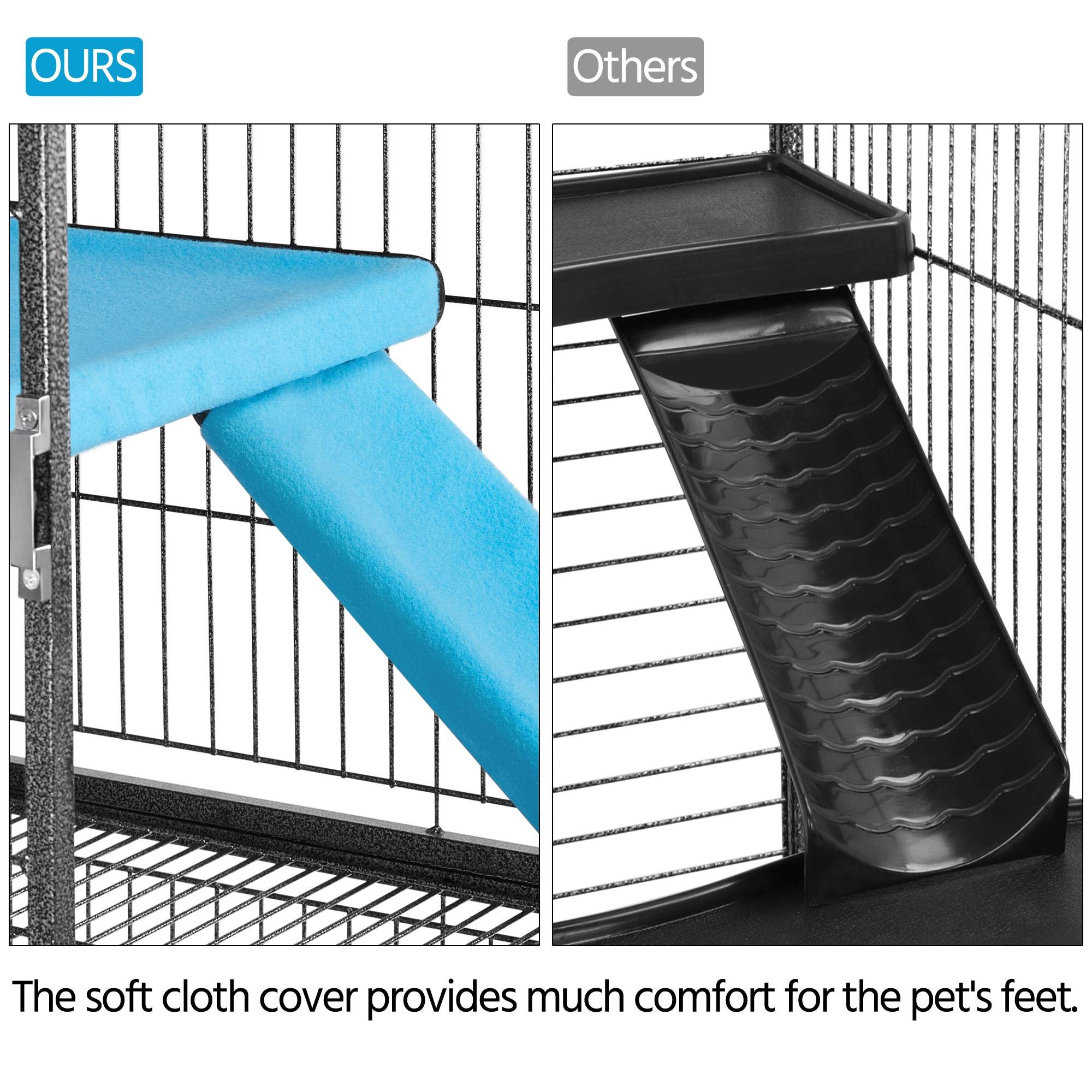Yaheetech Rolling 2-Story Ferret and Small Animal Cage - John Pierce Auto Care