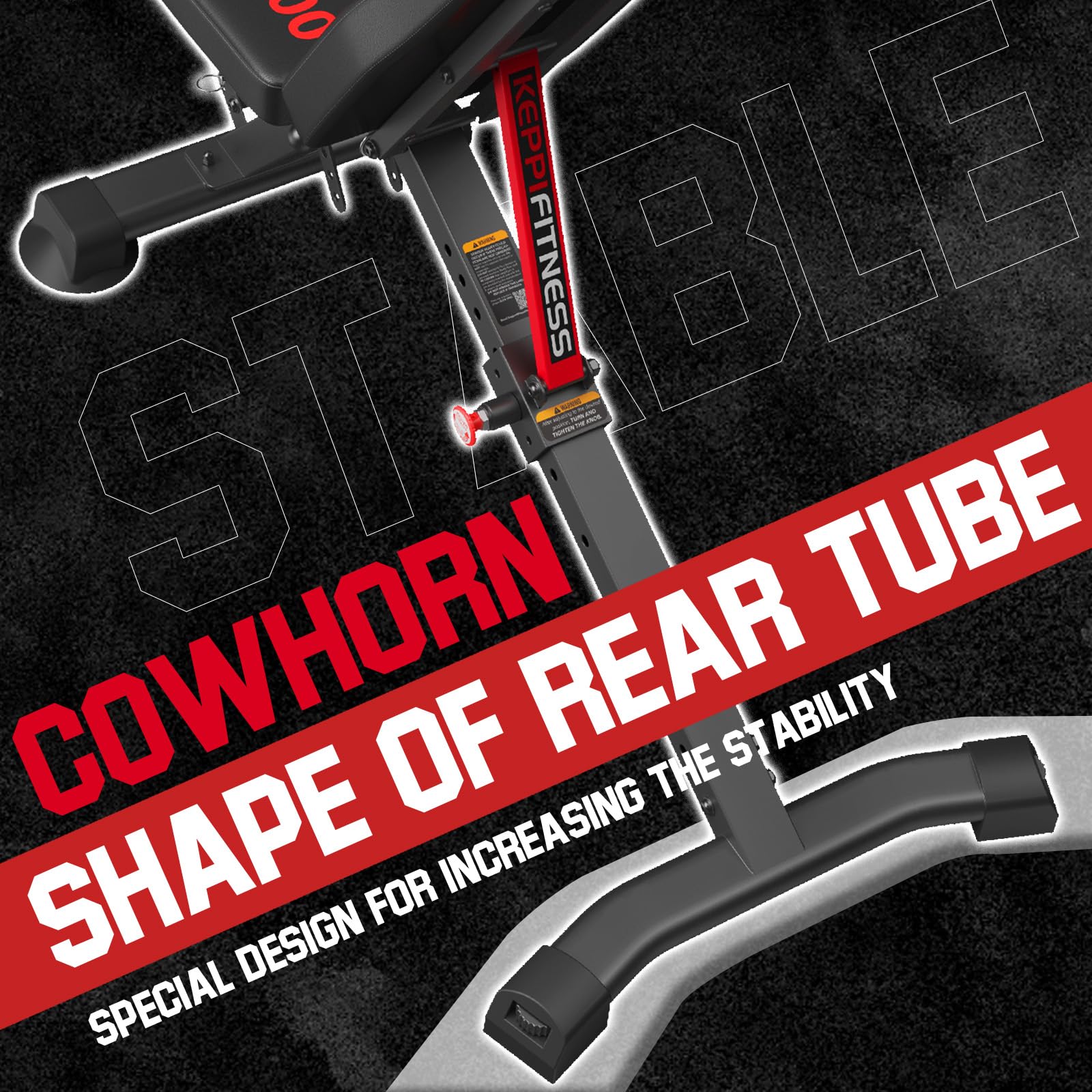 Keppi Adjustable Foldable Bench for Strength Training - John Pierce Auto Care