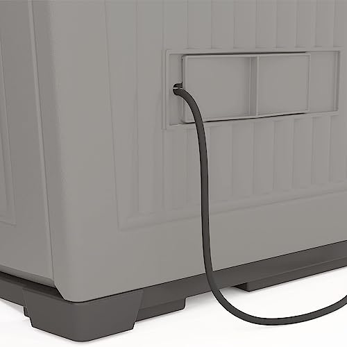 Suncast Backyard Outdoor Storage Peppercorn - John Pierce Auto Care