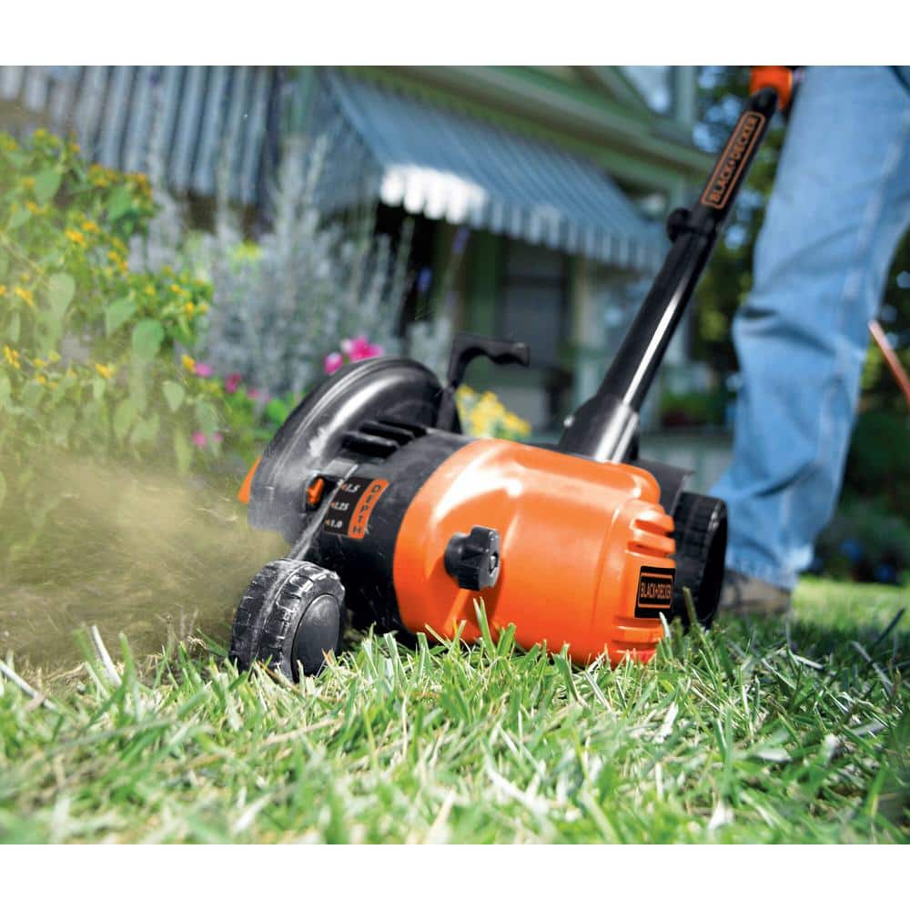 BLACK+DECKER 12-Amp Corded Electric 2-in-1 Lawn Edger and Trencher - John Pierce Auto Care