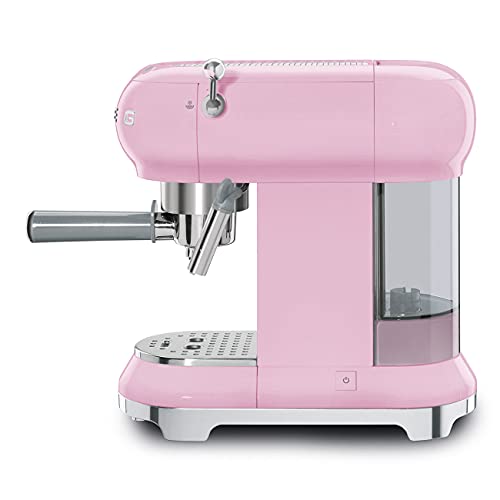 Smeg ECF01PKUS Espresso Machine Pink - John Pierce Auto Care