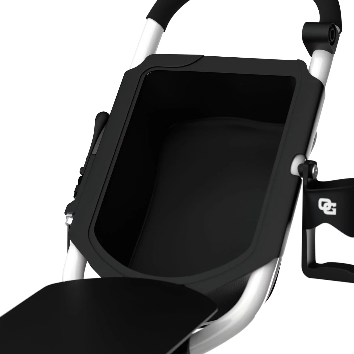 Omada Golf TriLite Golf Push Cart - (White/Black) - John Pierce Auto Care