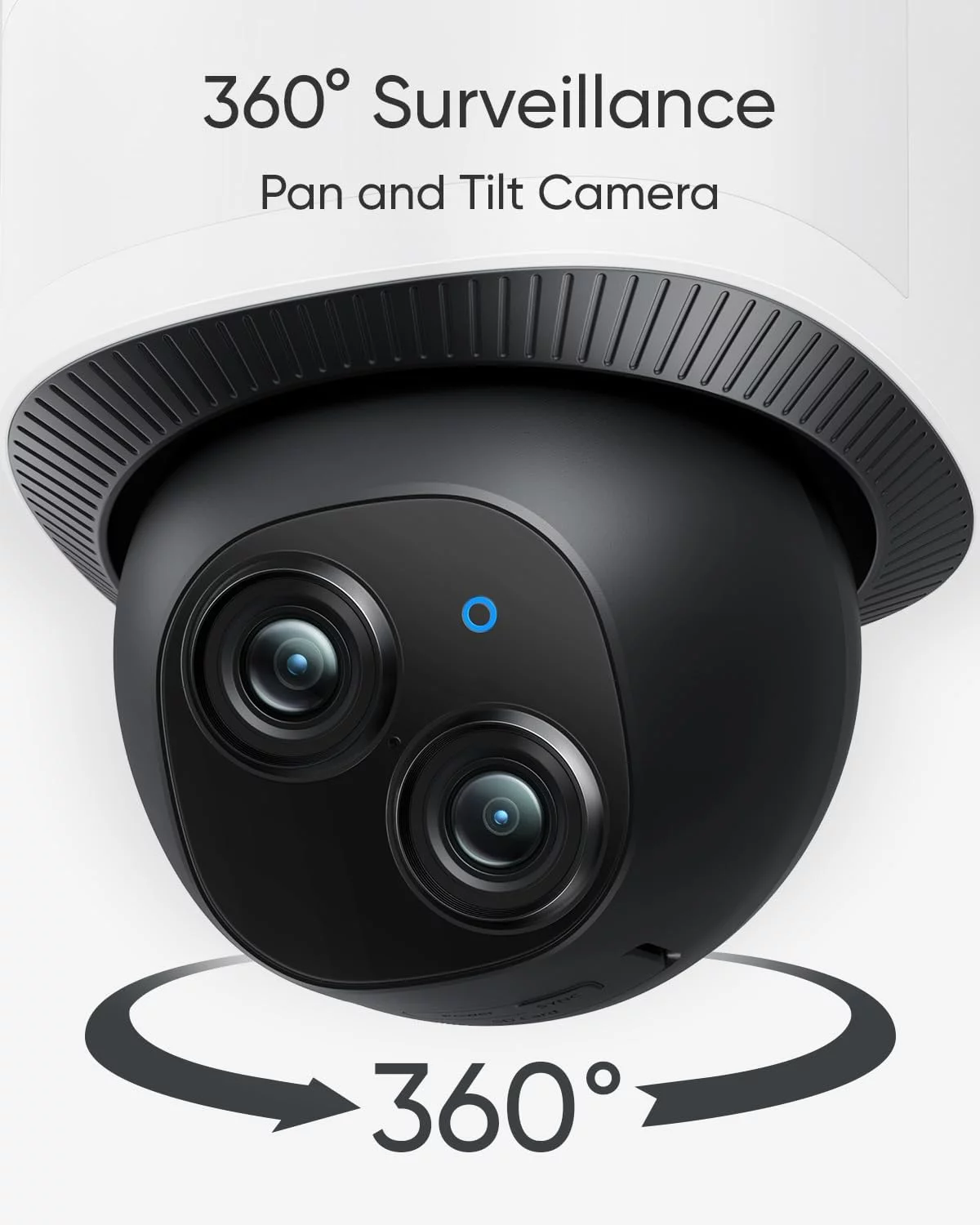 eufy Security Floodlight Camera E340, Wired Camera, 3K+2K Dual Camera, 360° Pan and Tilt, Dual-Band Wi-Fi, HomeBase 3 Compatible, Local Storage, No Monthly Fee - John Pierce Auto Care